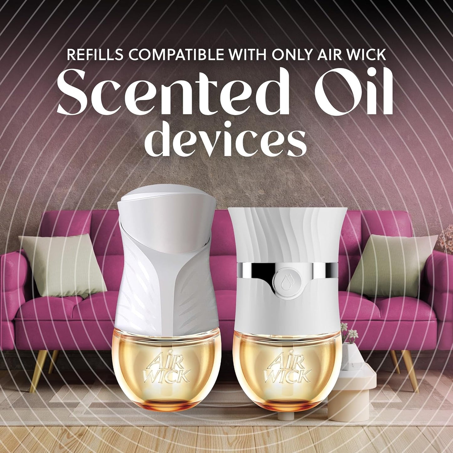 AIR WICK Scented Oil - Vibrant Refill Sweet Hibiscus & Magnolia 5 ct.