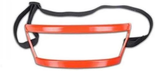 Red Neck Hair Template Neck Hair Template Precise Position Hands-Free Plastic Guide Neckline Shaving for Family Neckline Shaving Neckline Shaving Cutting Tools