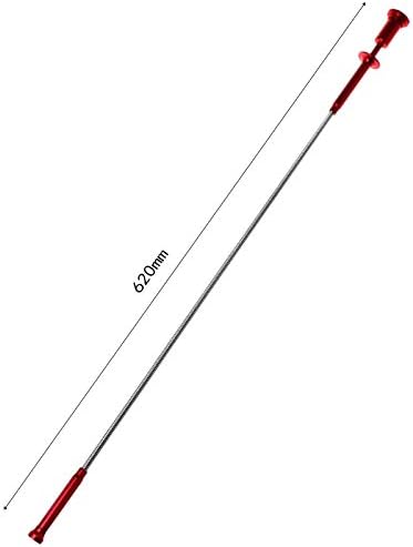 HARDK Claw Magnetic Pick-up Tool 4 Claws with Bright LED light Flexible Spring Magnet Grab Grabber Fingers Prongs for garbage pick up,arm extension