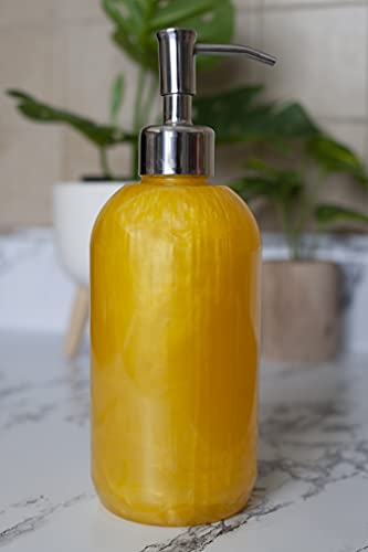 Antibacterial Hand Soap- Mango Scented Moisturizing Pearlized Liquid Hand Wash - 1/2 Gallon (64 oz.) Bulk Refill Jug. Mango Scented. Non-Toxic. Made In The USA
