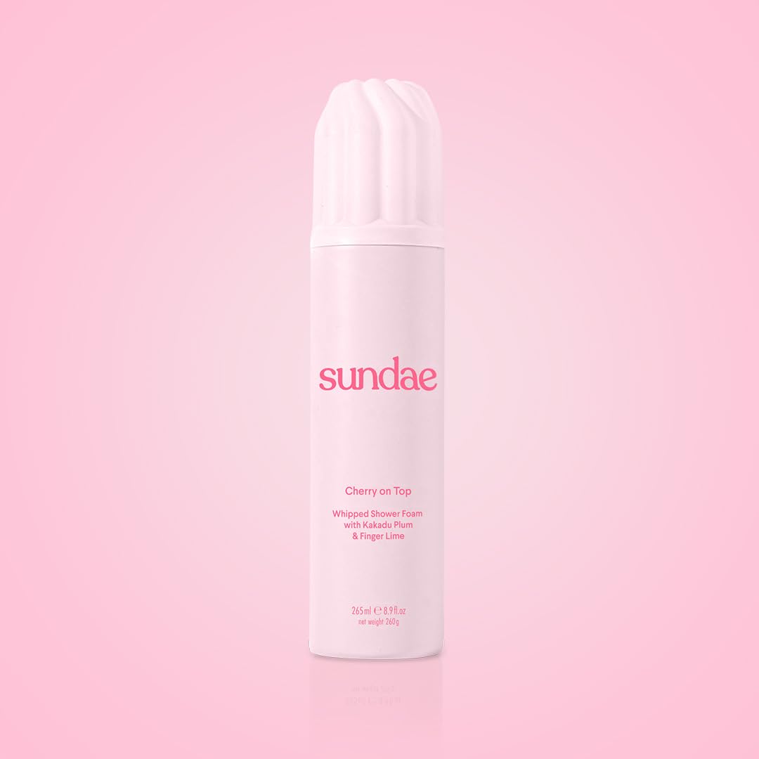 Whipped Shower Foam Cherry On Top Foaming Body Wash 8.9 fl oz, 265ml