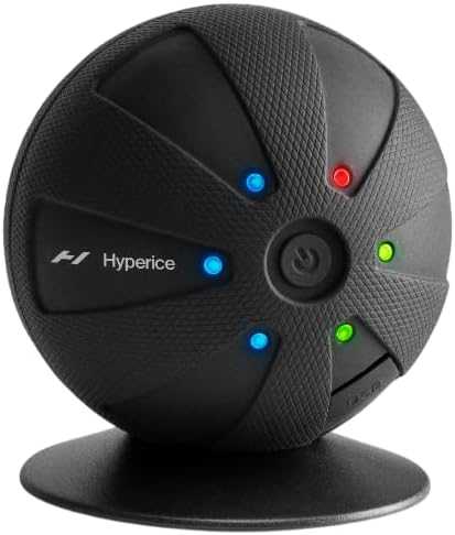 Hyperice Hypersphere Go - Vibrating Massage Ball for Muscle Recovery, Myofascial Release and Soreness Relief - Portable Fitness Massager, Perfect for use at The Gym, or at Home - FSA and HSA