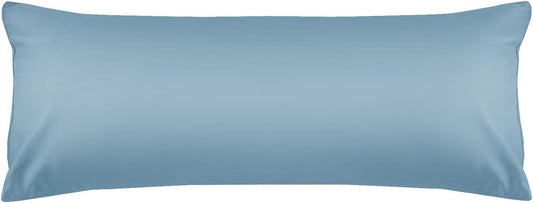 Warmstar Cotton Body Pillow Cover, 1 Pack, 600 Thread Count, 20"x54", Long Body Pillow Case Cover, Soft Breathable, Envelope Closure, Placid Blue