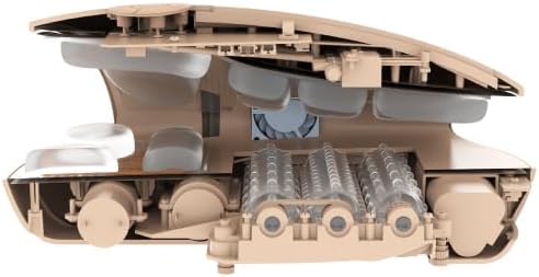 Nobol Cordless Hand Massager UltraPod AirTouch with Heat, Compression, Roller Kneading, and Fan Cooling for Arthritis, Carpal Tunnel, and Finger Numbness Relief (Pink)