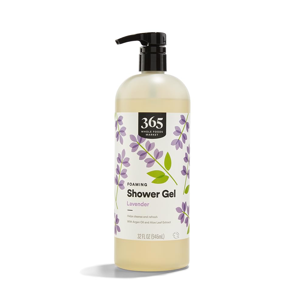 365 by Whole Foods Market, Foaming Shower Gel, Lavender, 32 Fl Oz