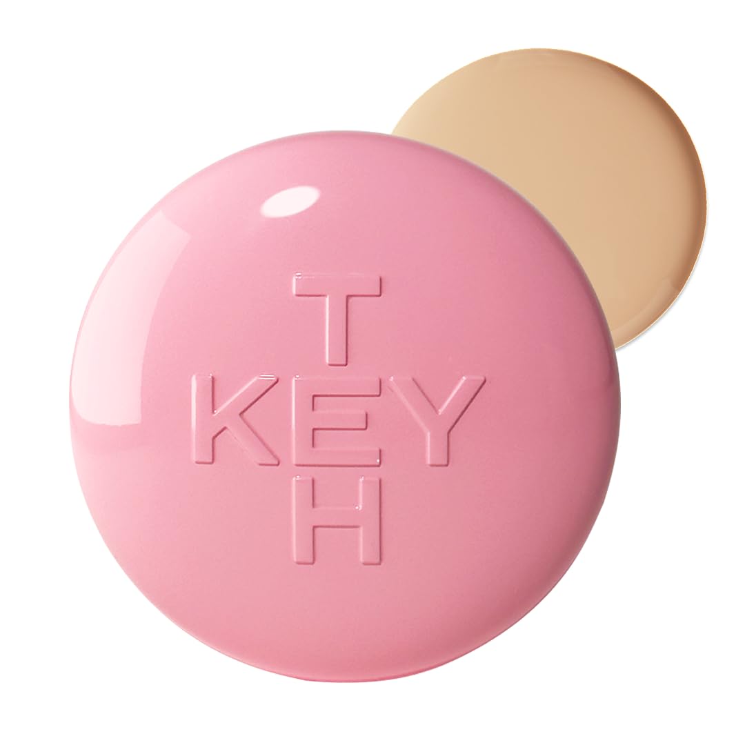 KEYTH PINK MAGNET CUSHION #03 PURE BEIGE (15G, 0.52 OZ.) / Magnetic Adherence, Dewy Radiance, 77% moisture essence, Glow Film Complex, Skin Film Polymer
