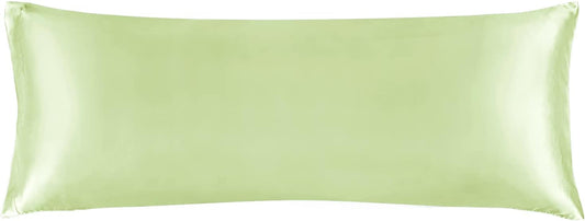 BEDELITE Satin Body Pillow Cover, Super Soft and Cooling Body Pillow Pillowcase for Hair and Skin, Breathable Silky Full Long Pillowcase Cover(20"x54", Gleam)