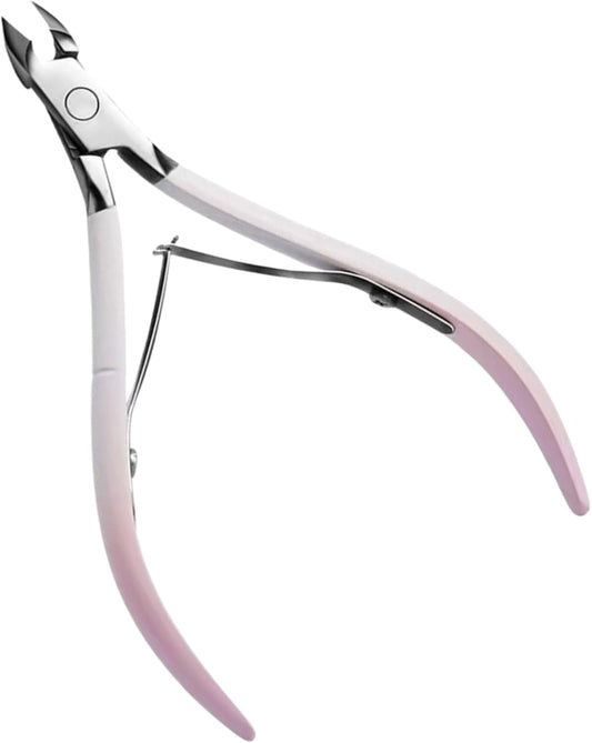 Kylara Cuticle Trimmer,Professional Cuticle Nippers,Stainless Steel Cuticle Cutter and Clippers Rustproof Durable Nail Art Tools for Toenails & Fingernails & Women,Salon and Home Use(1PCS)