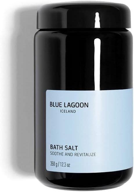 Blue Lagoon Bath Salt – Psoriasis Treatment for Skin & Psoriasis Relief – Sustainable, Bioactive Luxury Skincare, 12.3 oz (350 g)