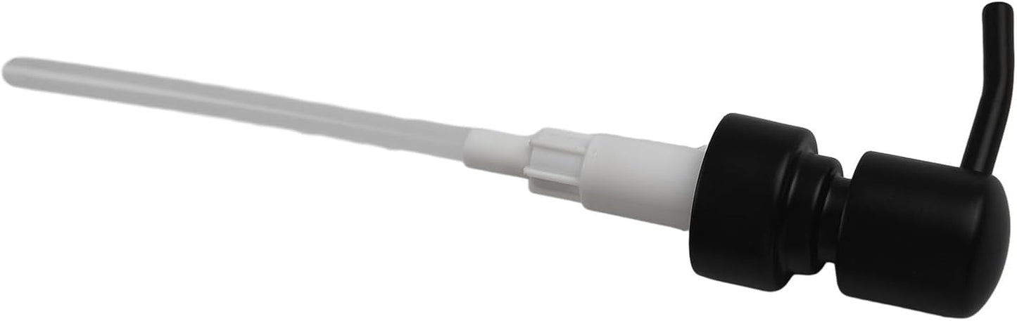 Metal Soap Dispenser Pump Head Replacement Pump for Your Soap or Lotion Dispenser, 304 Stainless Steel Replacement Pump for Liquid Hand Soap Dispensers(Black)