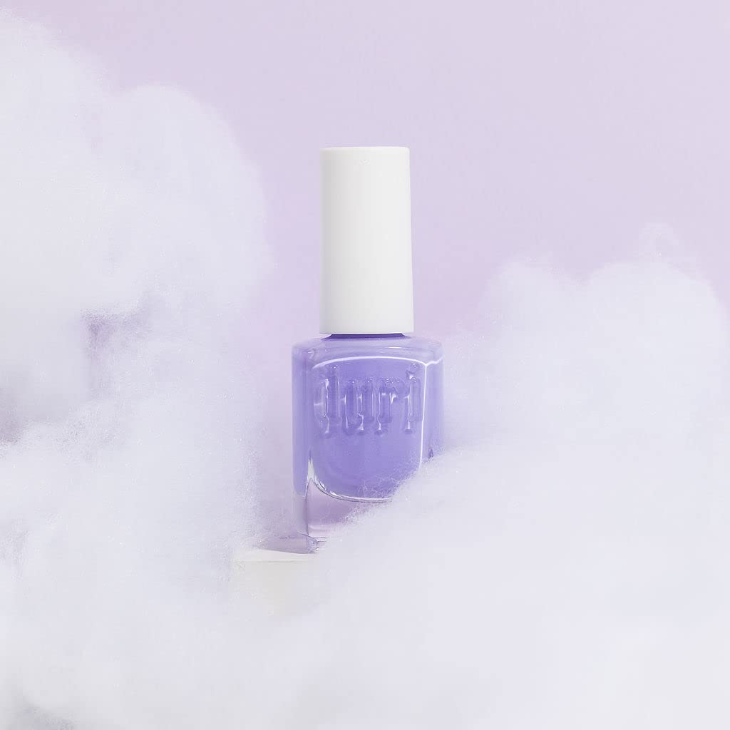 duri Nail Polish, 798 Love Stories, Pastel Purple, Full Coverage, Glossy Finish, Fast Drying, Easy to Apply, 0.45 Fl Oz