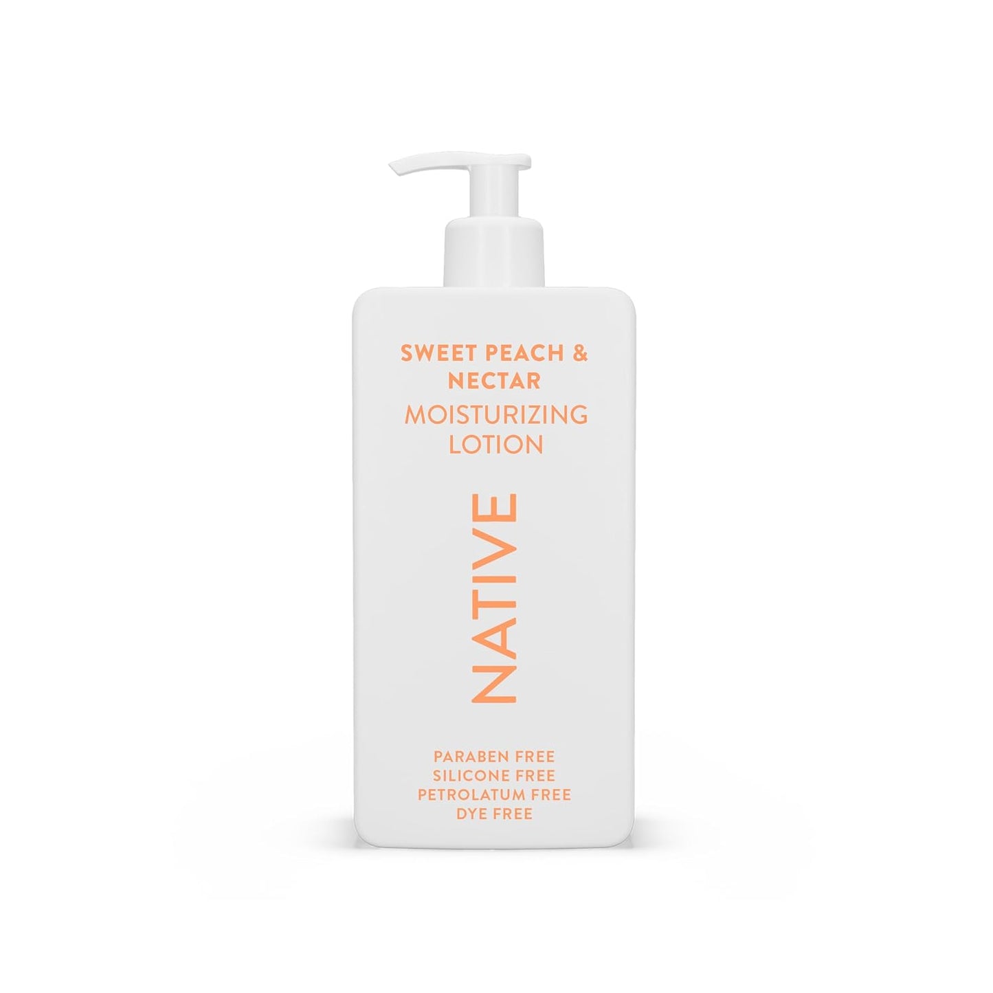 Native Body Lotion Contains Naturally Derived Plant-Based Moisturizers for Women and Men | Restores Dry Skin, Peach & Nectarine, 16.5 fl oz