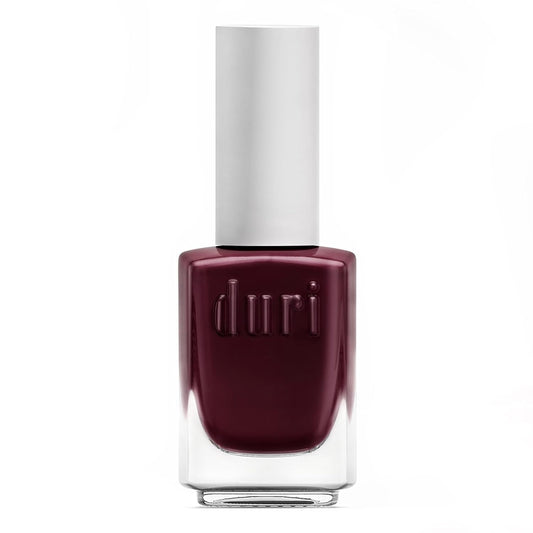 duri Nail Polish, 570 Irish Coffee, Dark Brown, Full Coverage, Glossy Finish, Fast Drying, Easy to Apply, 0.45 Fl Oz