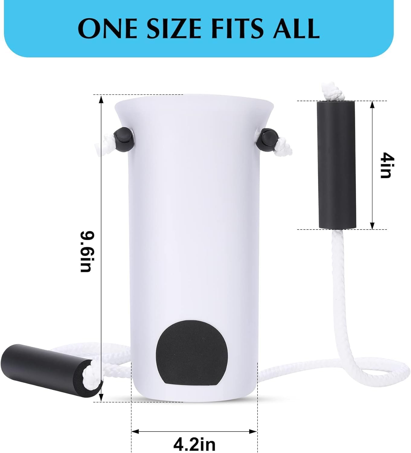 DILSIAI Sock Aid Device for Seniors Assistant Device no Bending Helper Easy on and Off Stocking - Without Bending, Slip Resistance, Reliable Sock Aid Device for Seniors (Sock aid S White)