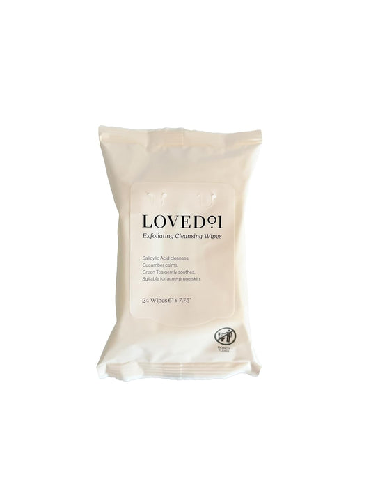 Face & Body Salicylic Acid Cleansing Wipes, John Legend Skincare, Oil & Fragrance-Free, No-Rinse, Suitable for Blemish-Prone Skin, 24 wipes