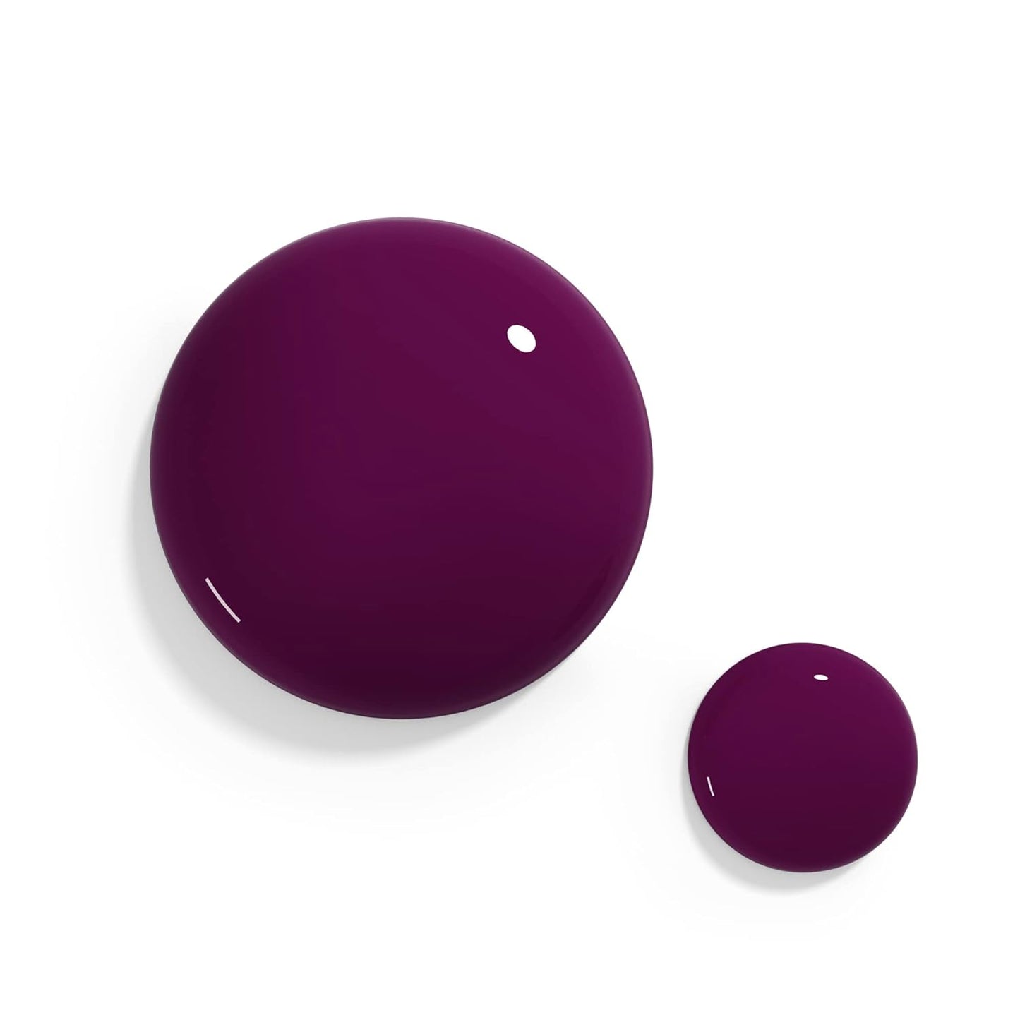 duri Nail Polish, 687 Puff Plum Tarts, Deep Burgundy Red, Full Coverage, Glossy Finish, Fast Drying, Long Lasting, 0.45 Fl Oz