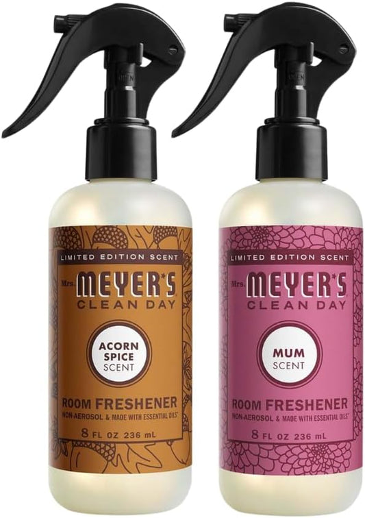Mrs. Meyer’s Clean Day Variety Pack Room Freshener (Acorn Spice + Mum)