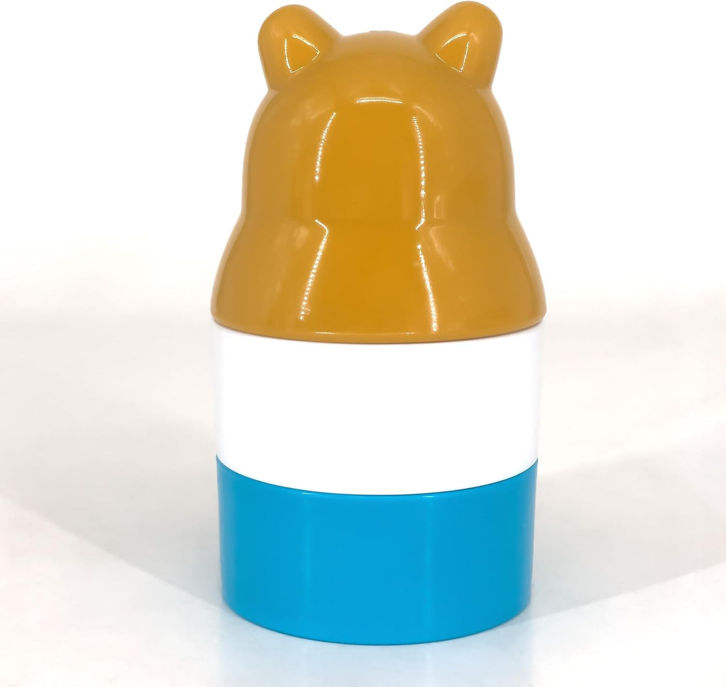 Sunscreen Applicator, Blue Bear Refillable Roll on Sponge Sunscreen Holds 2.5fl oz for Kids Women Men Outdoor Mess Free Portable Travel