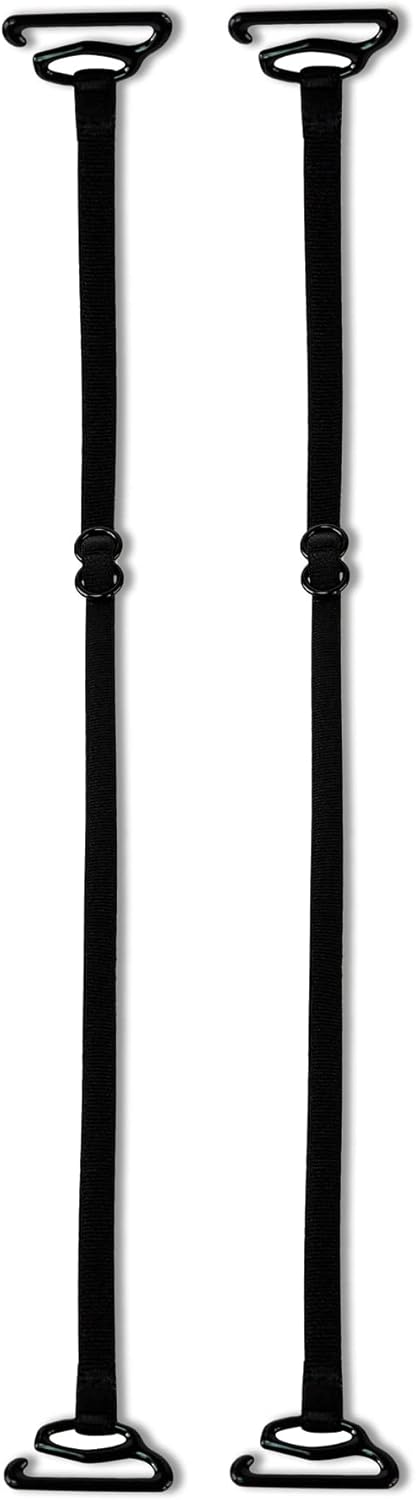 Magicmode 3 Pairs Bra Strap Replacement Elastic Adjustable Removable Multi Color