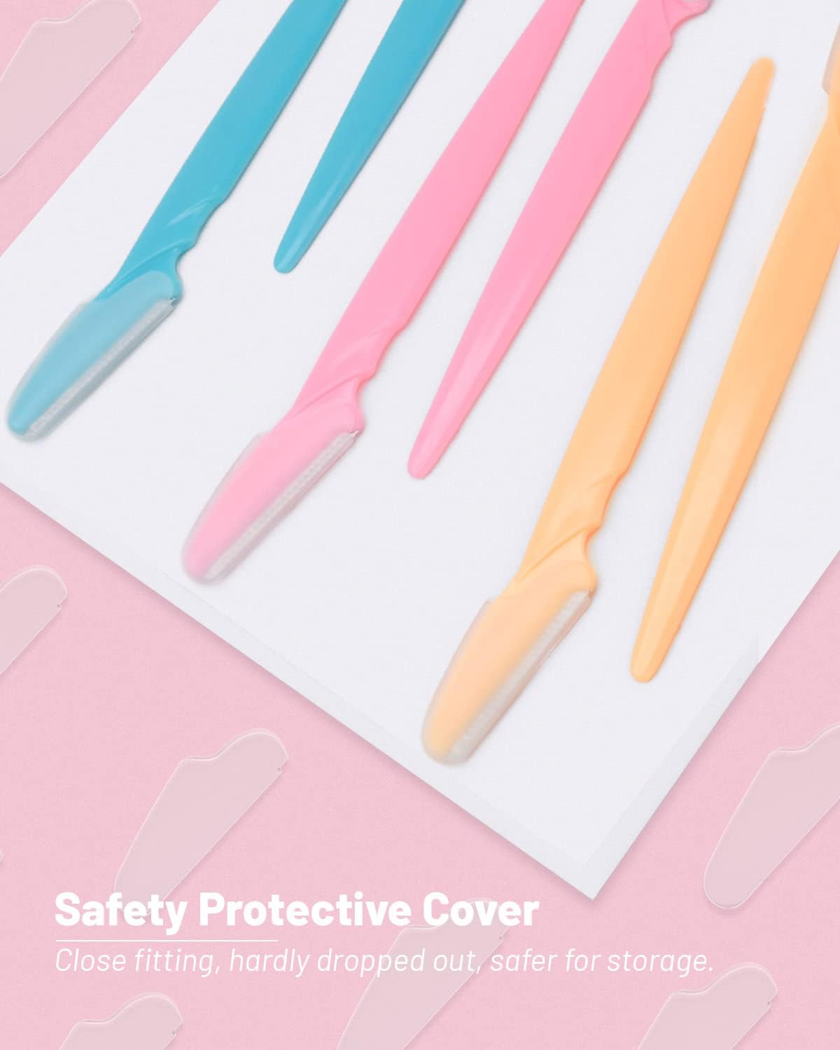 Eyebrow Razor for Women, 120 Pcs Dermaplaning Tool for Face Professional, Face Razor for Women Facial Hair Remover