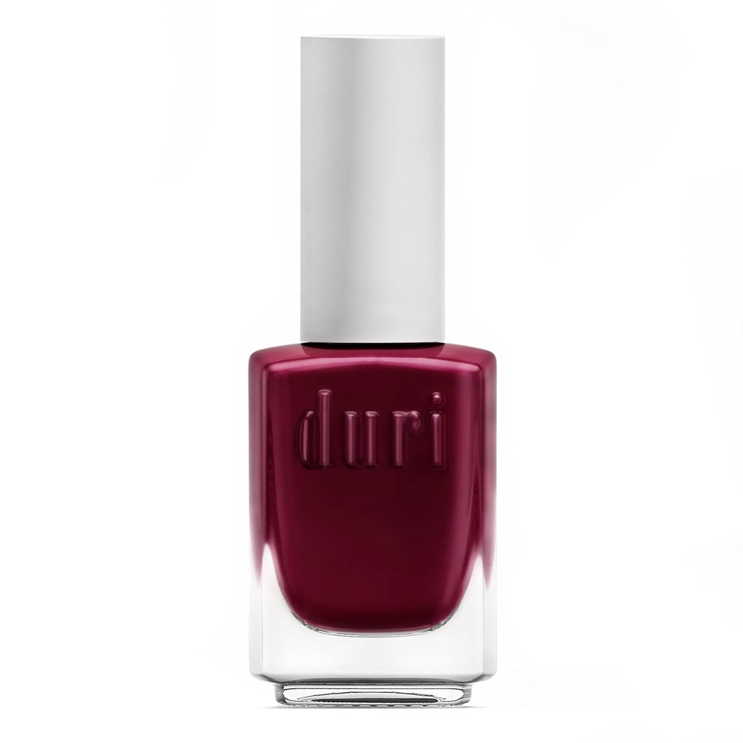 duri 123 Parisian Tango Nail Polish, Stanning Burgundy Red, Full Coverage, Glossy Finish, Long Lasting, 0.45 Fl Oz