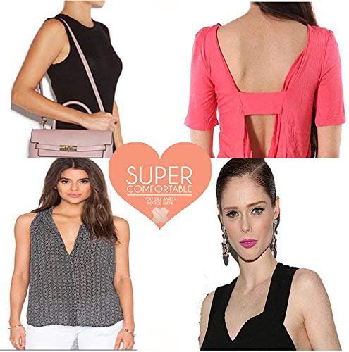 Silicone Bra Strap Cushions Soft Holder Non-slip Shoulder Protectors Pads 2 Pairs