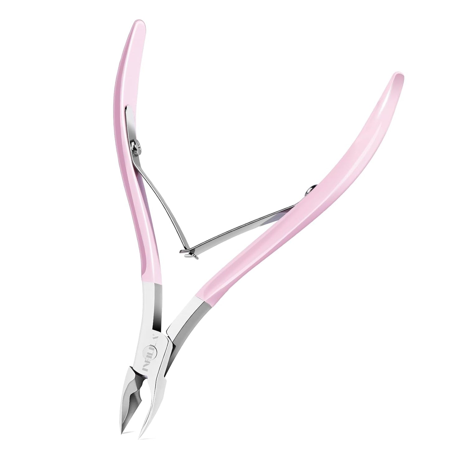 NXJ INFILILA Cuticle Trimmer, Cuticle Clippers for Women Stainless Steel Cuticle Cutter Extremely Sharp Full Jaw Cuticle Nippers Gift for Professional Nail Salon and Home Use