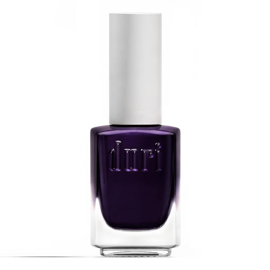 duri Nail Polish, 572 Purple Desire, Dark Shimmer Purple, Full Coverage, Lasting, Fast Drying, New Brush, Easy to Apply, 0.45 Fl Oz Cosmetics