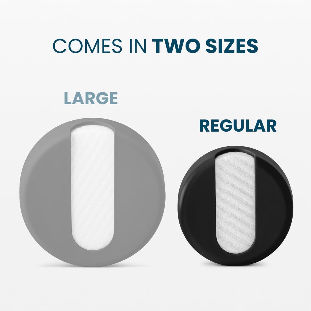 LastRound® 7 Sustainable Reusable Cotton Rounds for Facial Cleansing – Zero-Waste Eco-Friendly Makeup Remover Pads for All Skin Types with Travel Storage Case