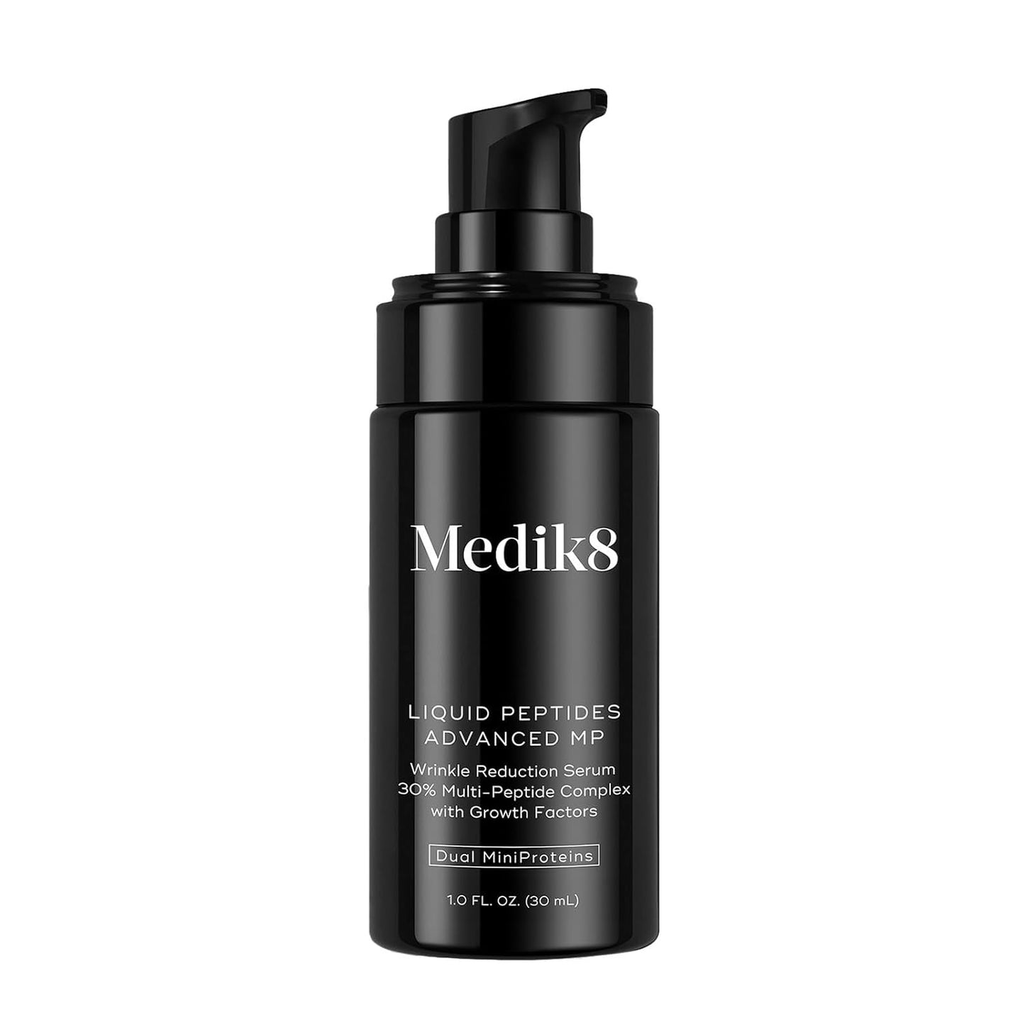 Medik8 Liquid Peptides Advanced MP - Peptide Serum - Face Serum for Wrinkle Reduction - Hydrating and Supports Collagen, Hyaluronic Acid - 1 oz