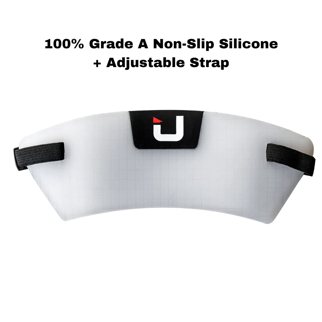 EdgUp 2.0 - Neckline Shaving Template and Hair Cutting Guide | DIY Self Haircutting System | Hands-Free Cut, Trim & Shaving Use for Line Ups | Flexible Durable High-Grade Silicone Stencil