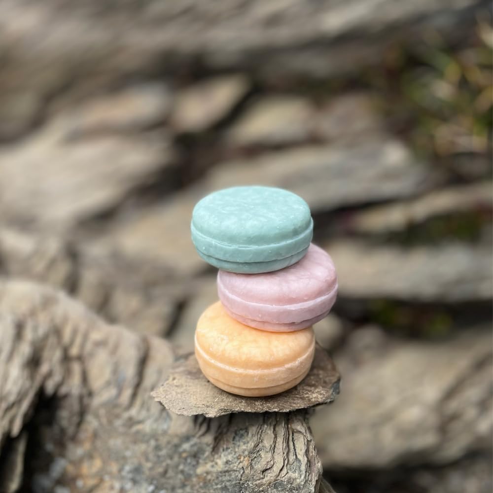 pH-Balanced Shampoo Bars | Sulfate-Free, Paraben-Free | Deep Hydration with Natural Oils | Travel-Friendly & Long-Lasting | 01 Blossom Bliss