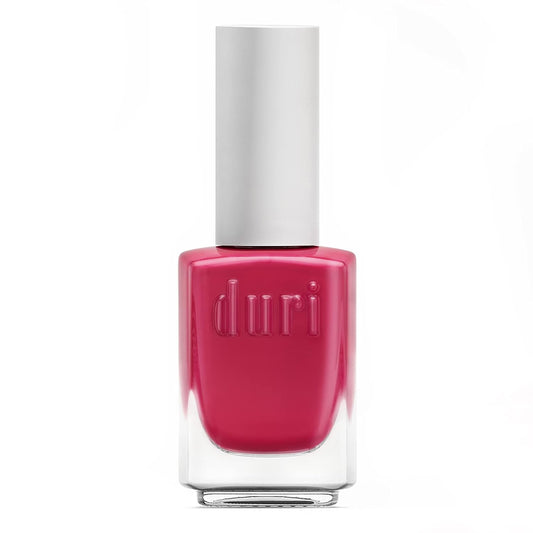 duri Nail Polish, 603 Think Out Loud, Hot Punch Pink, Full Coverage, Glossy Finish, Quick Drying, Lasting, 0.45 Fl Oz by Duri Cosmetics