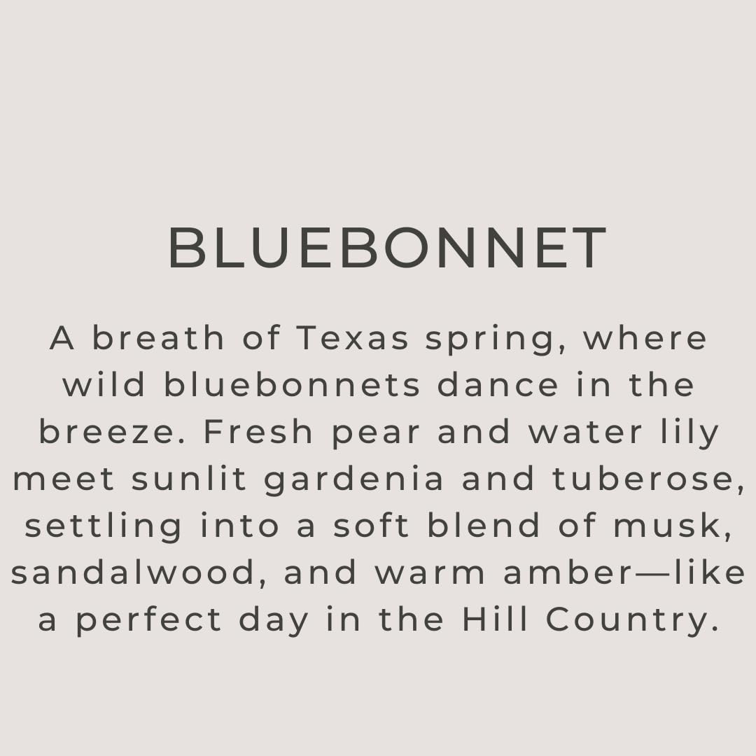 River Birch Bluebonnet Scented Linen and Room Spray | Home Fragrance | 4 oz Glass Amber Bottle | Luxury Signature Scent | Handmade in Texas