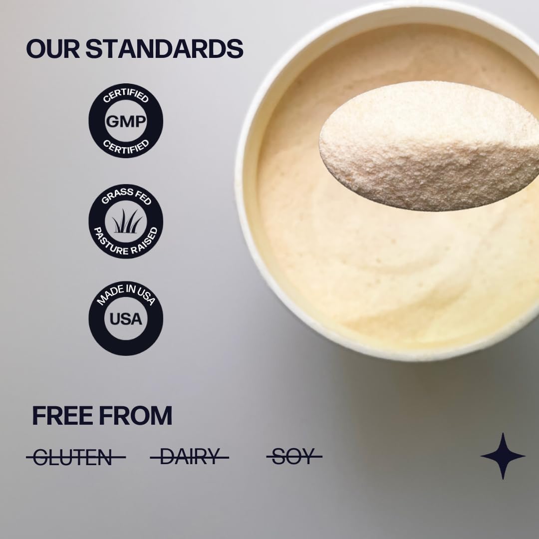 Sparkle Wellness VERISOL Bioactive Hydrolyzed Collagen Peptides | Collagen Powder Supplement with Vitamin C & Hyaluronic Acid for Hair, Skin, and Nail Health | Skin Boost Plus (Orange) [50-Serves]