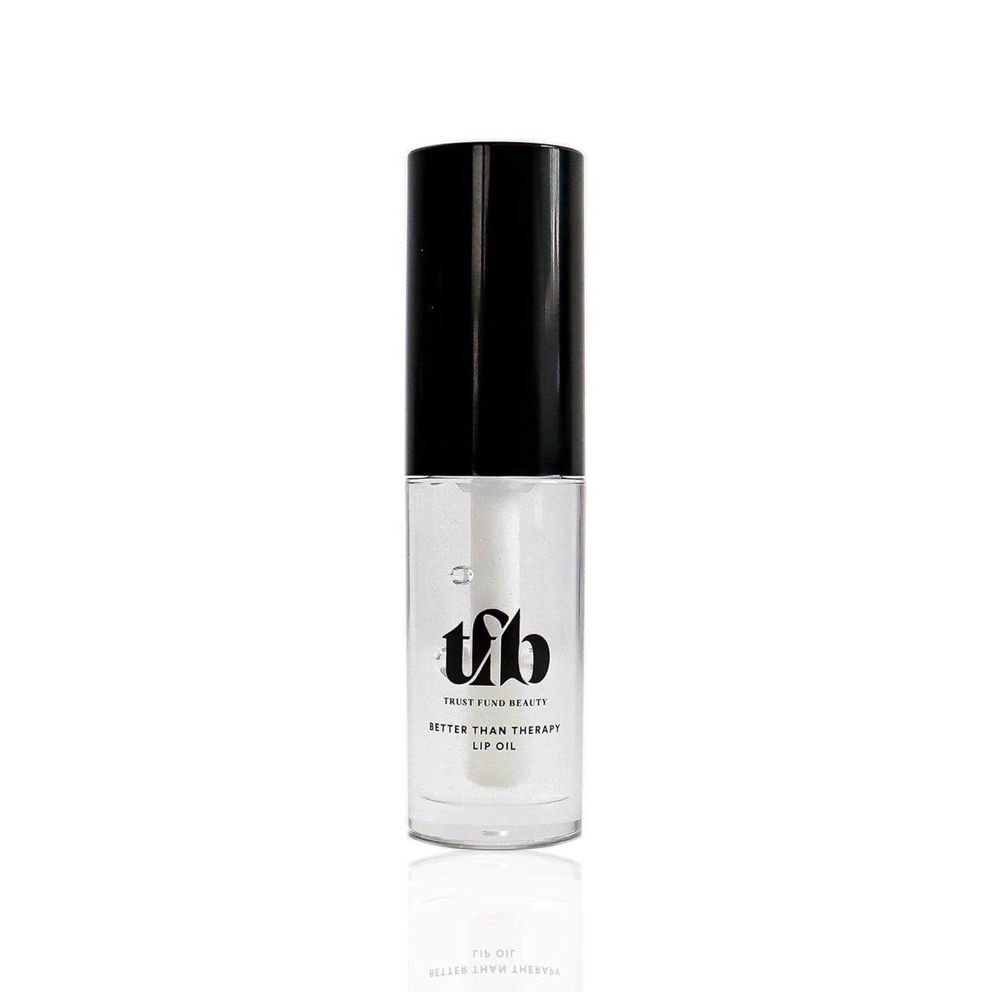 Trust Fund Beauty - Better Than Therapy Lip Oil - Clear, Softening, Moistening, 3mL, 0.1 oz. Vegan, Cruelty-Free, Nontoxic
