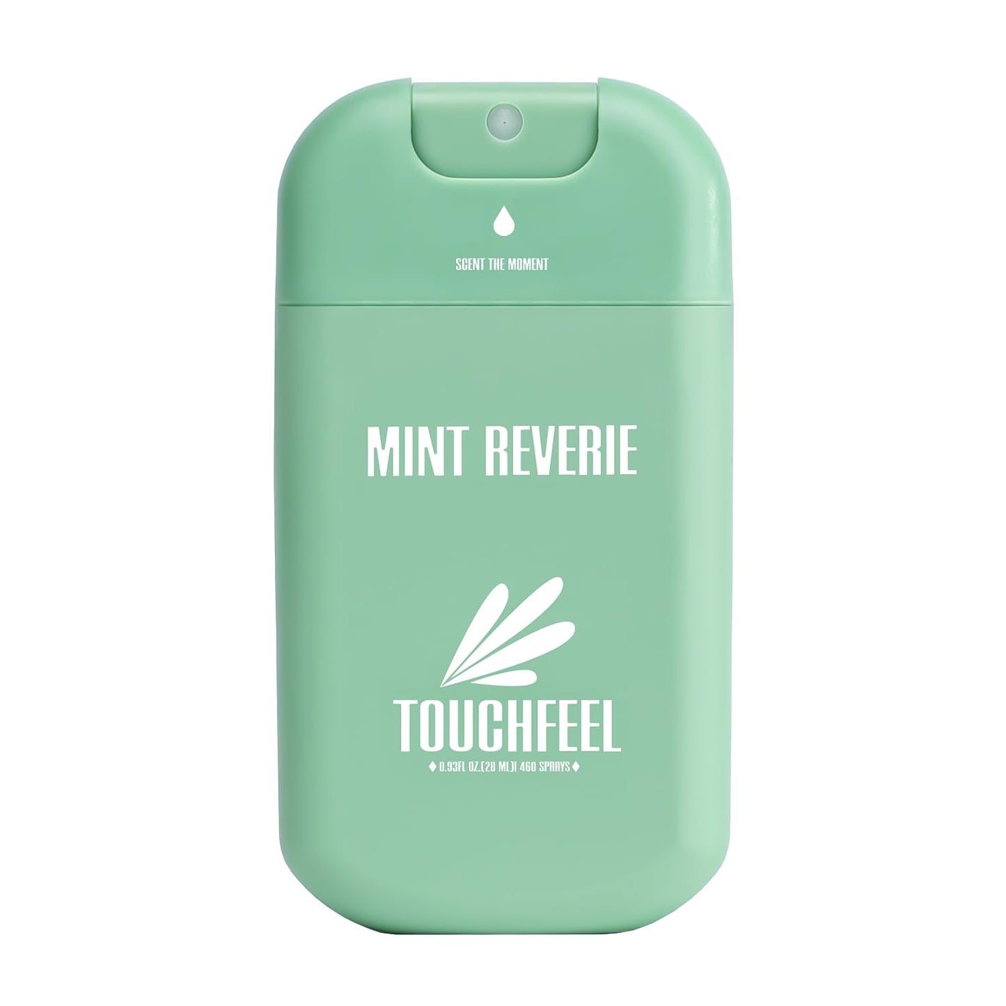 Spray Hand Sanitizer Travel Size Scented - Refillable Hydrating Hand Sanitizers Portable Design Travel Essentials (Mint Reverie) 0.93Fl Oz