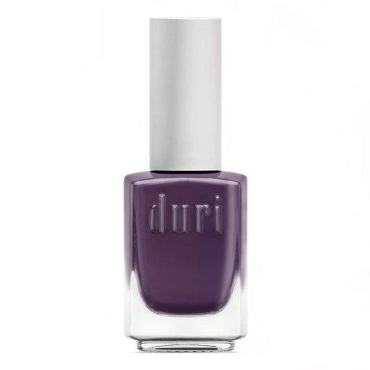 duri Nail Polish, 738 Scorpio, Purple Plum, Full Coverage, Glossy Finish, Fast Drying, 0.45 Fl Oz