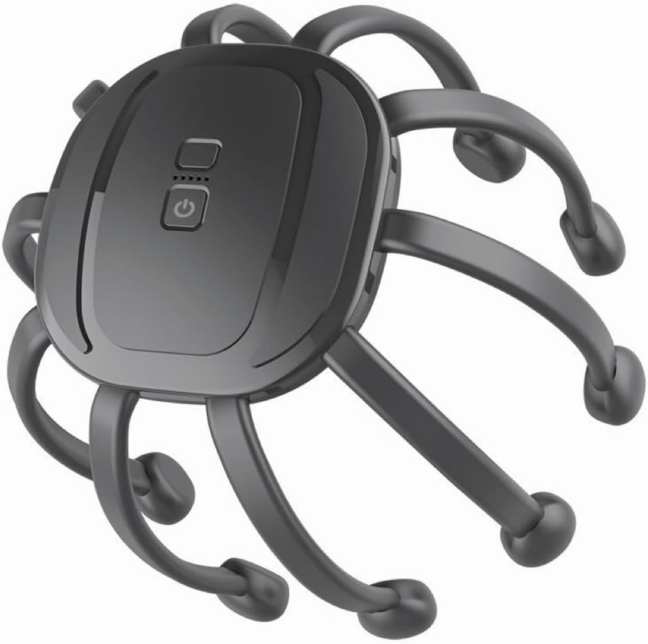 Azpen Head Massager with 14 Massaging Claws and 5 Vibrating Modes and Bluetooth Music