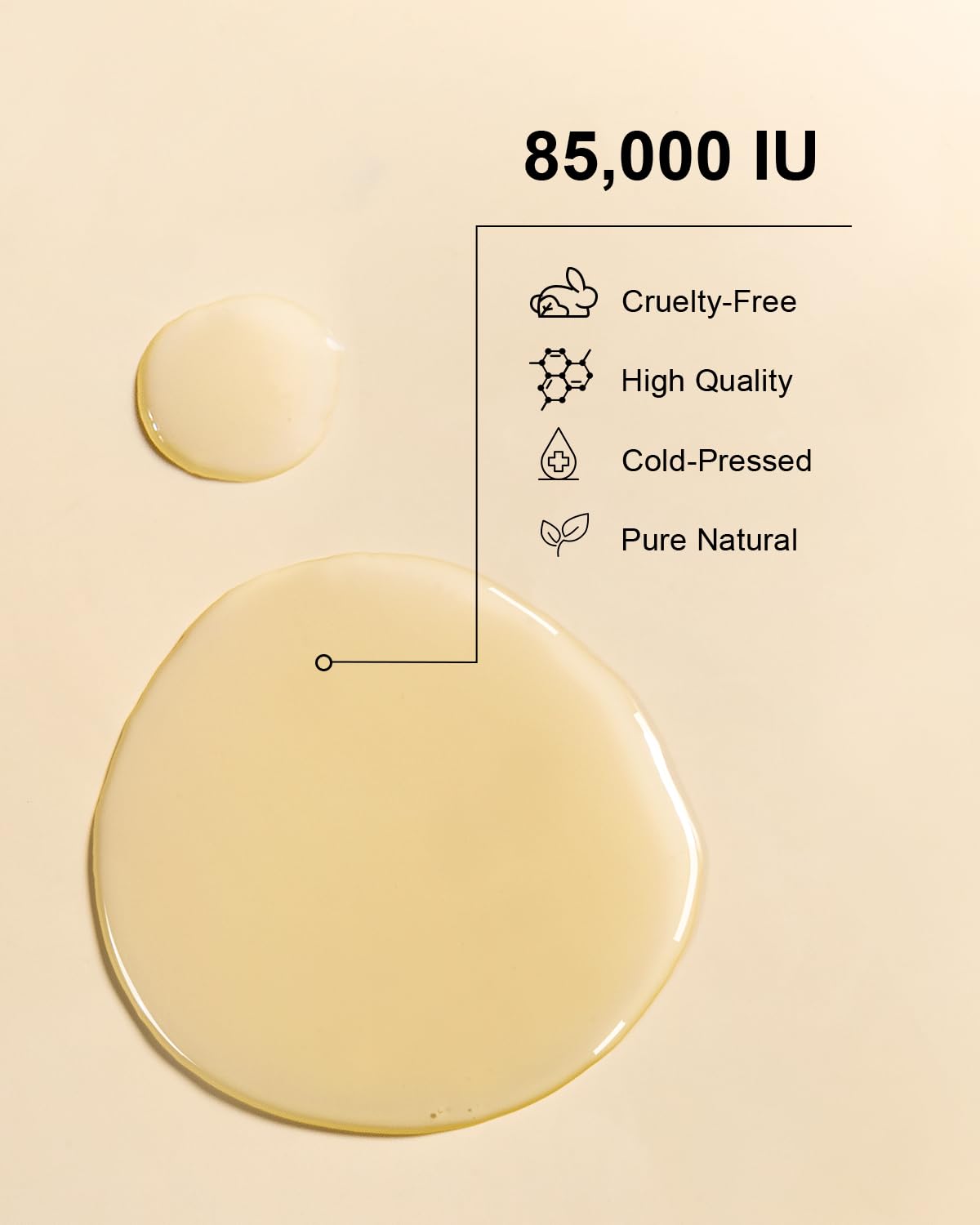 Vitamin E Oil 16 Fl Oz Organic Vitamin E Oil for Skin 85,000 IU Bulk Vitamine oils for Scars Hair,Face,Nail,Cold Pressed Hexane Free Formula Liquid Perfect Scalp Care Bath and Body oils