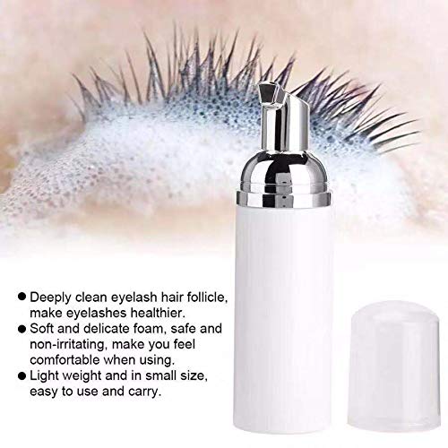10 Pcs Silver Caps Plastic Foam Dispenser Bottle | Mini Foaming Pump Dispenser Empty - for Refillable Travel Hand Soap Foaming, Shampoo 1.7oz