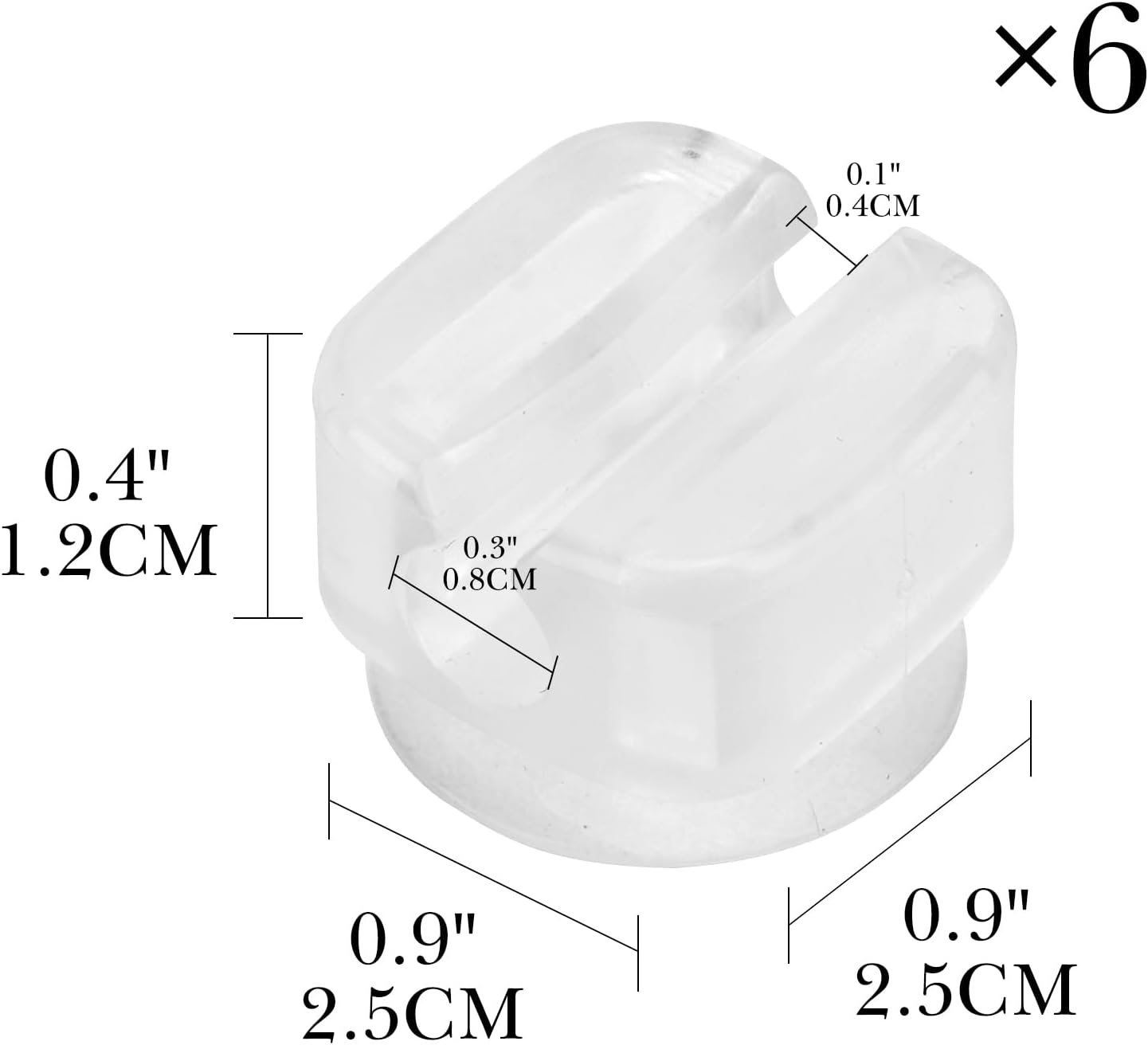 6 PCS Suction Cup Toothbrush Holder for Mirror, Electric Toothbrush Head Hanger Wall Mounted for Bathroom, Waterproof Multifunctional Hook for Towel, Key and Razor Clear