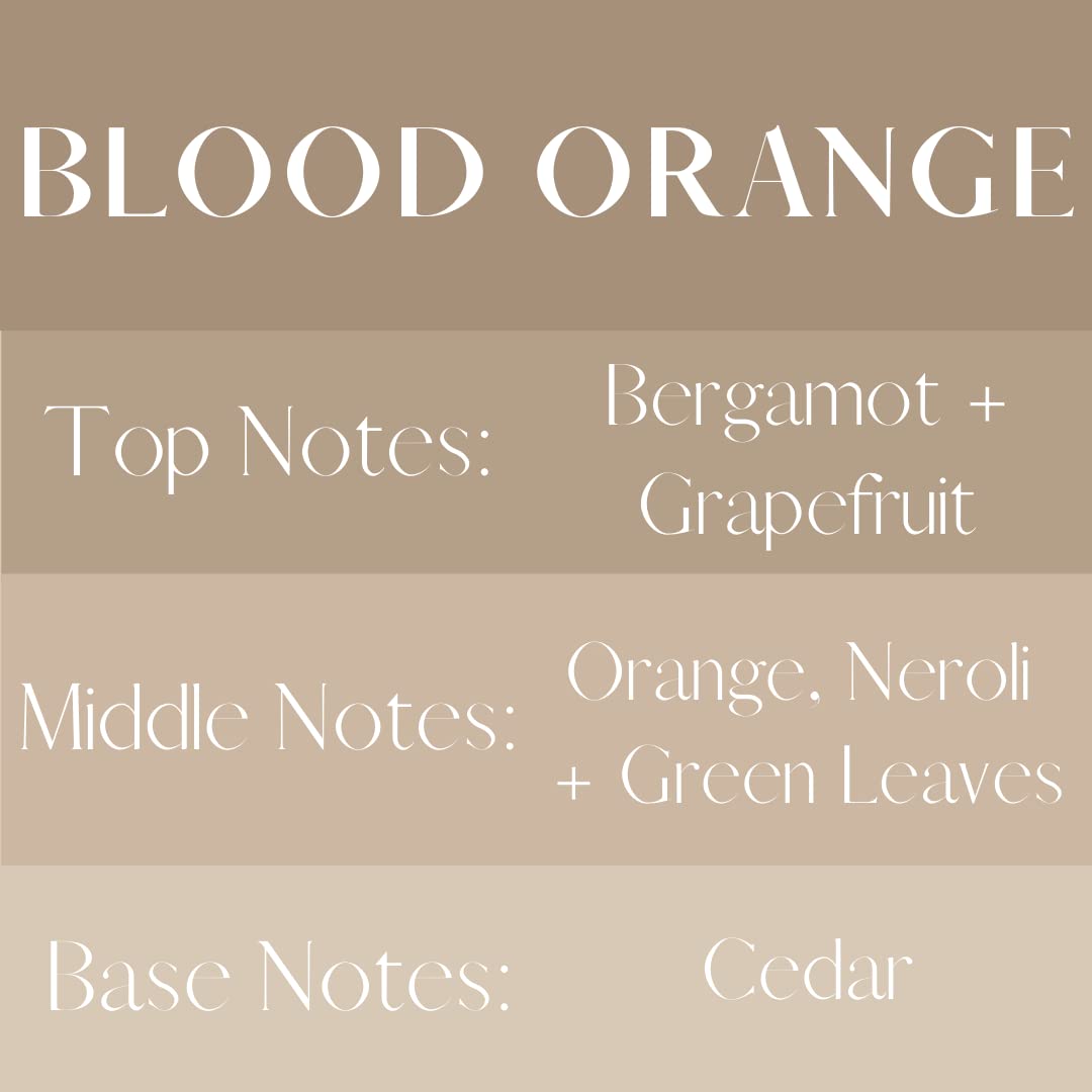 River Birch Blood Orange Linen and Room Spray | Home Fragrance | 4 oz Glass Amber Bottle | Luxury Signature Scent | Handmade in Texas