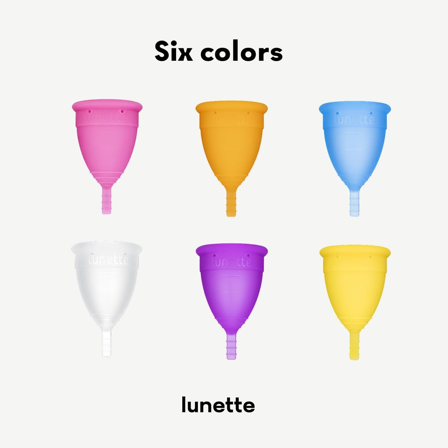 Lunette Menstrual Cup – Best Reusable Period Cup – Wear for 12 Hours and Reuse up to 10 Years, Blue Size 2 for Moderate to Heavy Flow