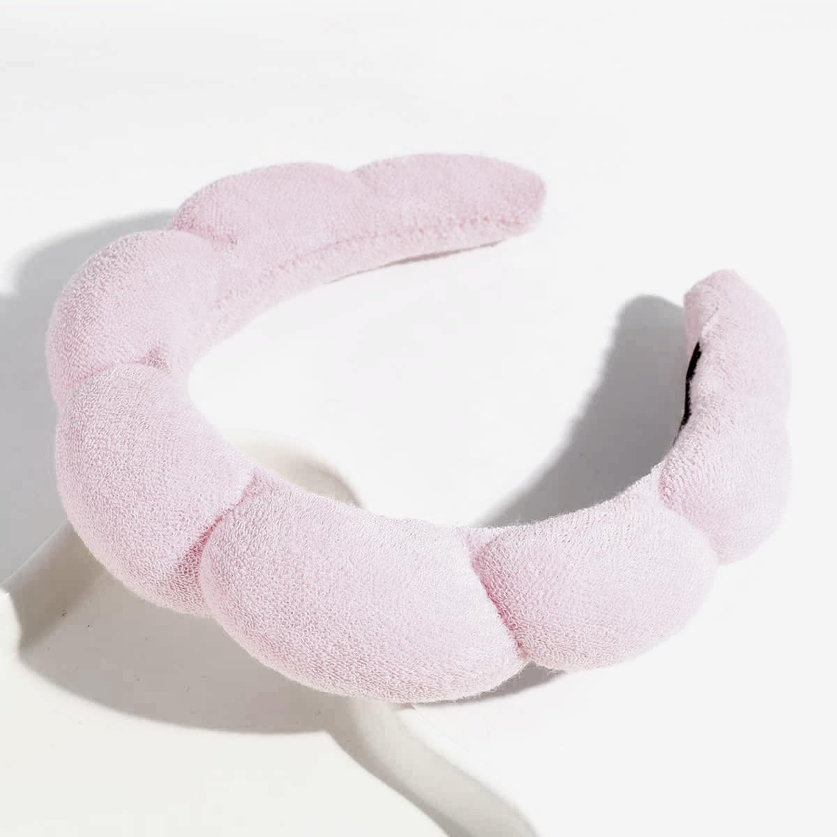 Spa Headband Material, Unique Design, Size, Widely Used, Reminder, Light Pink