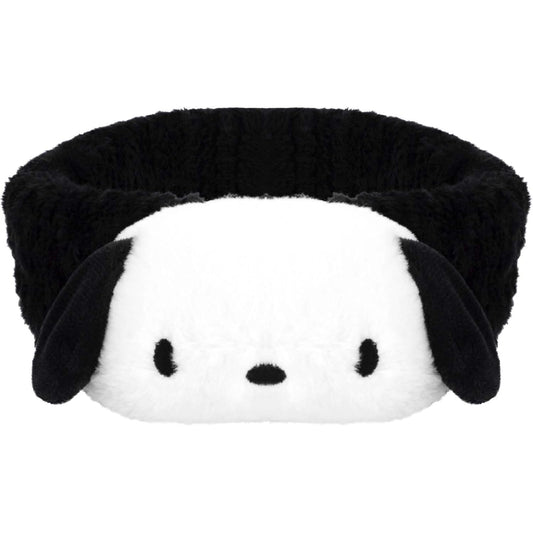 Kawaii Spa Headband for Washing Face, Make Up, Party; Soft, Stretchy, Comfortable; Black; 1 Count (Pack of 1) for Women