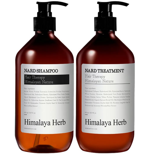 Hair Gift Set - Signature Shampoo & Conditioner Set 33.8 Fl. oz. (2×16.9 Fl. oz.) / 6 Hydrolyzed Proteins, 11 Amino Acids & 5 Plant Oils/Smooth & Shiny Hair