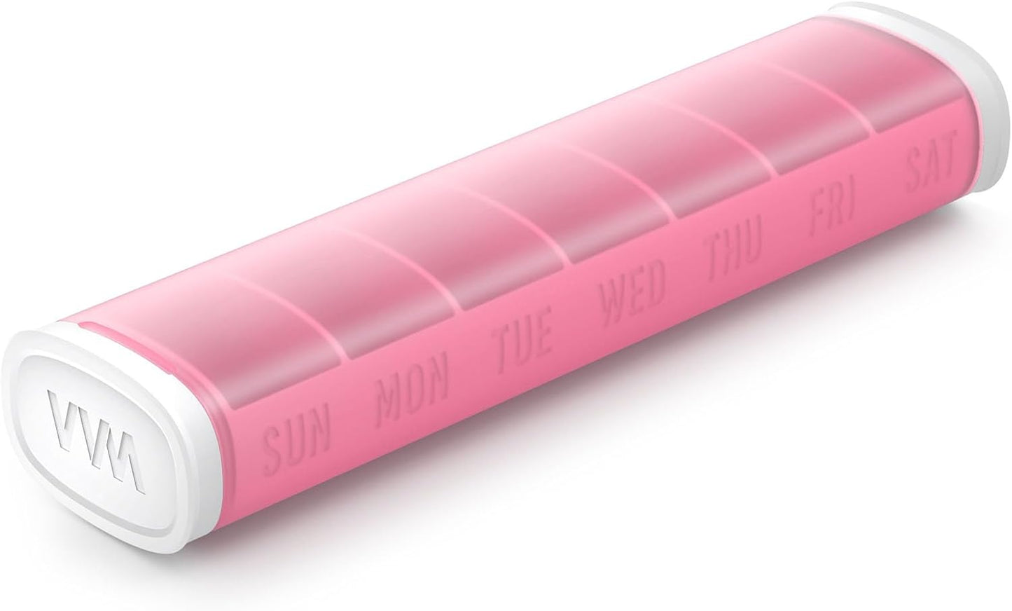 VVM Weekly Pill Organizer 7 Day, Daily Pill Box, Arthritis-Friendly Travel Pill Case, Cute Drawer-Slide Pill Holder for Vitamins, Supplements, Medicine Pill Organizer