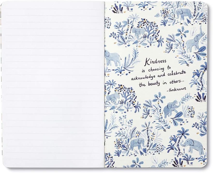 Compendium Softcover Journal - Every Kindness Matters – A Write Now Journal with 128 Lined Pages, 5″W x 8″H