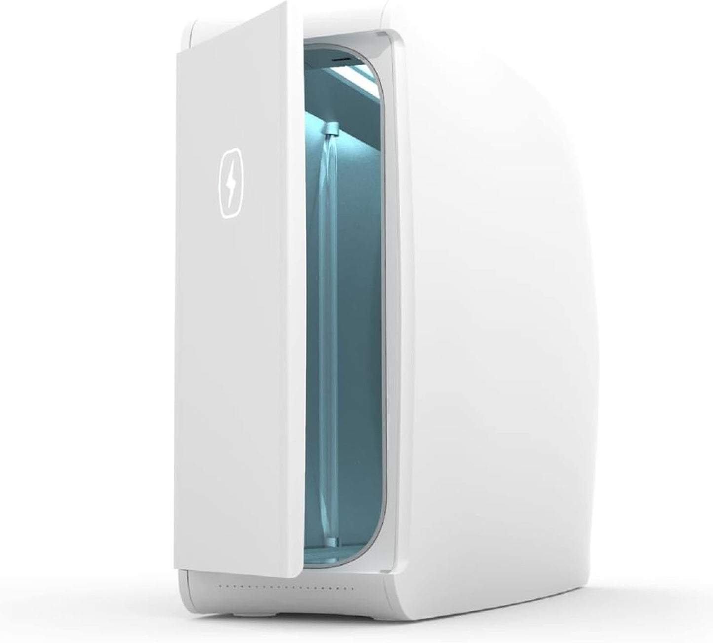 PhoneSoap XL (HomeSoap) UV Llight Sanitizer | 360° UV Sanitizing Box & Charger | Large Capacity | Sanitizes Tablets, Baby Bottles, Remotes, Toys & More (White)